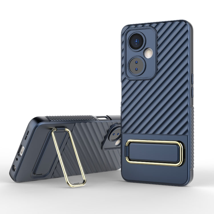 For OnePlus Nord CE 3 Wavy Textured Phone Case
