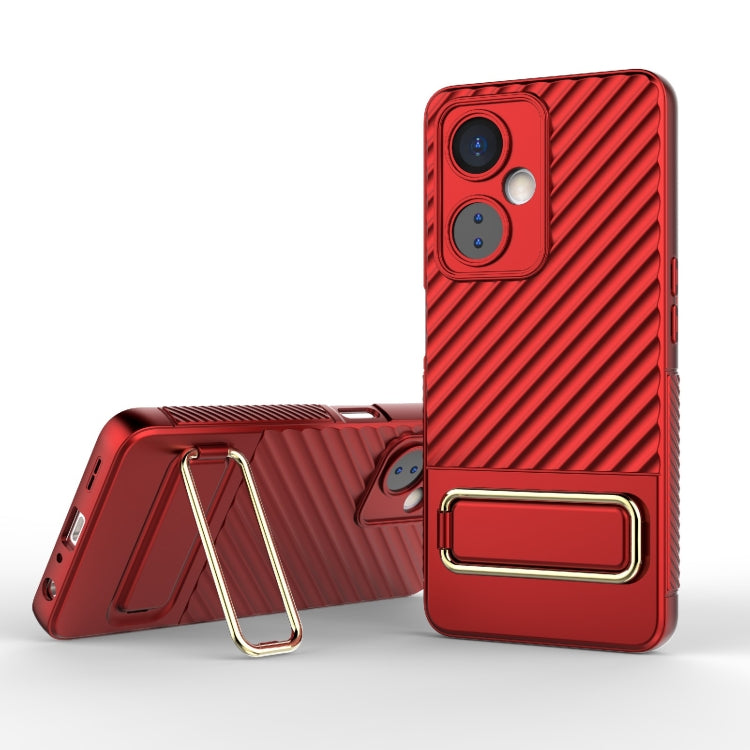 For OnePlus Nord CE 3 Wavy Textured Phone Case