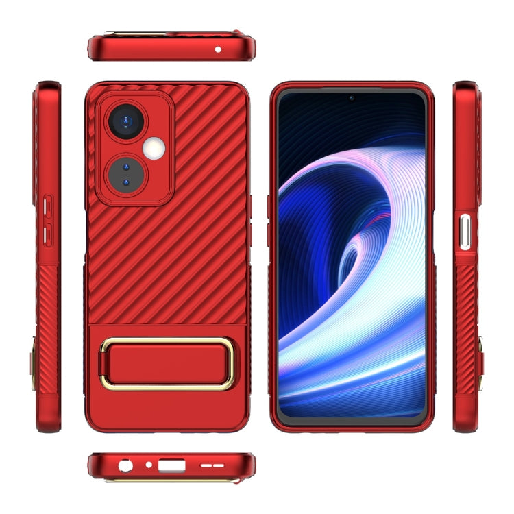 For OnePlus Nord CE 3 Wavy Textured Phone Case