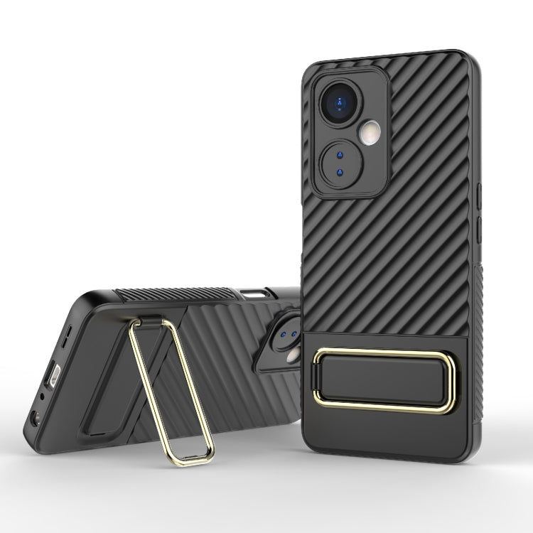 For OnePlus Nord CE 3 Wavy Textured Phone Case