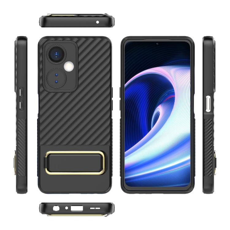 For OnePlus Nord CE 3 Wavy Textured Phone Case