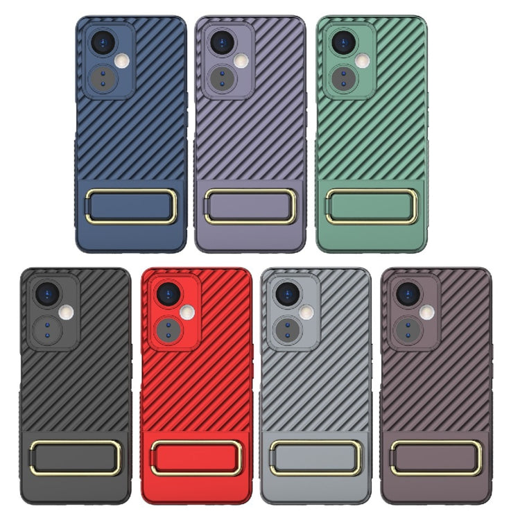 For OnePlus Nord CE 3 Wavy Textured Phone Case