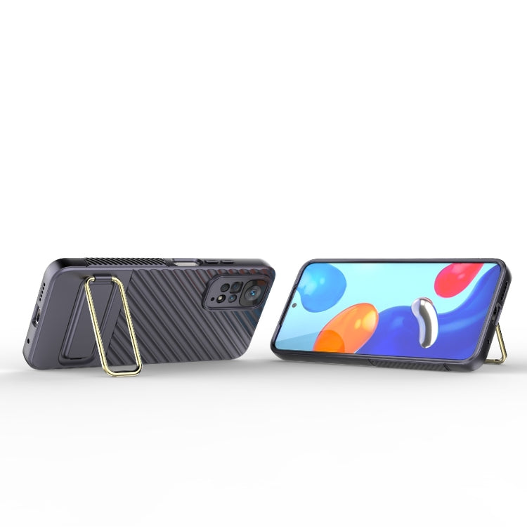For Xiaomi Redmi Note 11s Wavy Textured Phone Case