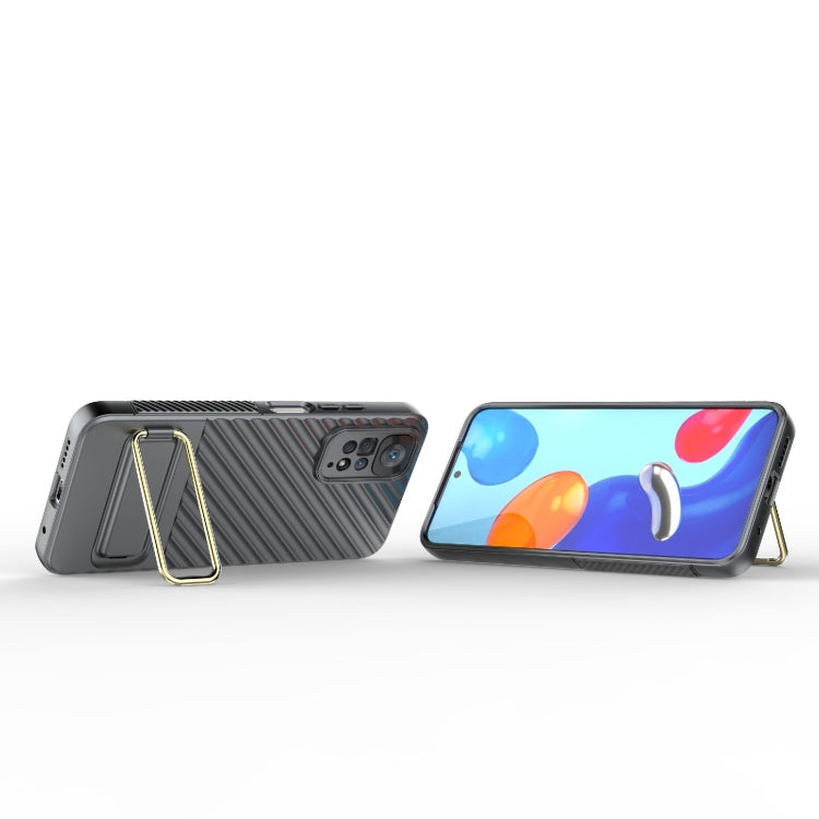 For Xiaomi Redmi Note 11s Wavy Textured Phone Case