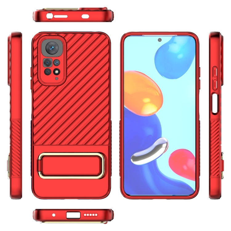 For Xiaomi Redmi Note 11s Wavy Textured Phone Case