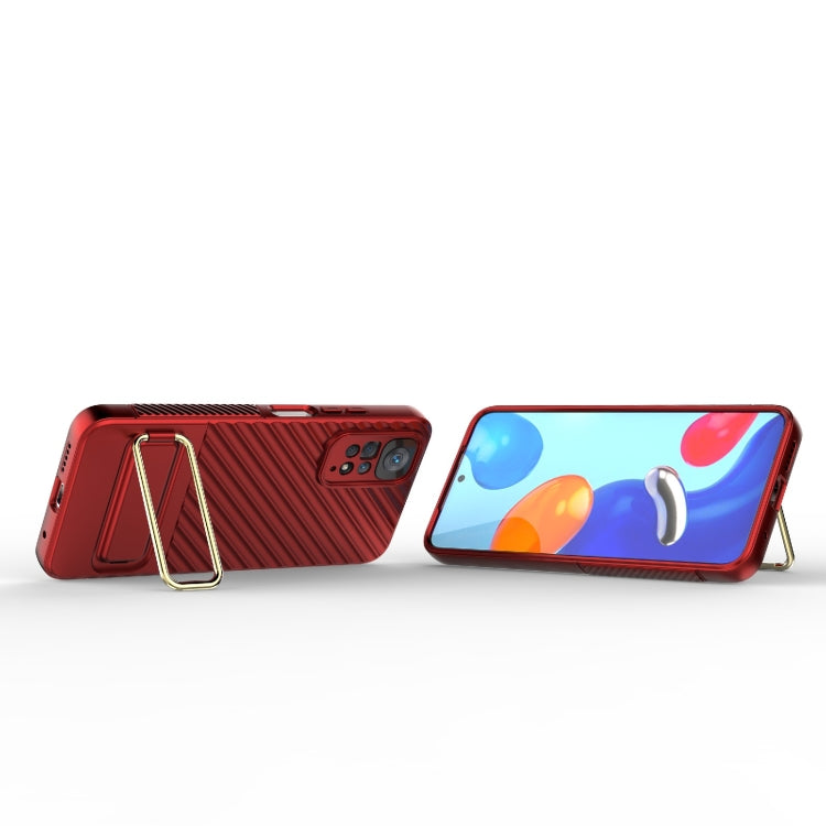 For Xiaomi Redmi Note 11s Wavy Textured Phone Case