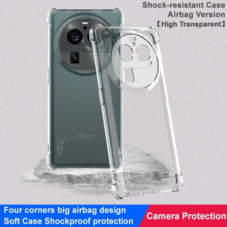 For OPPO Find X6 Pro 5G imak Shockproof Airbag TPU Phone Case