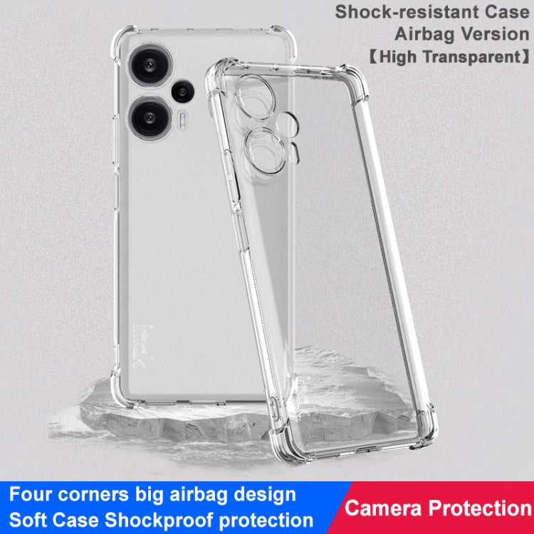 For Xiaomi Redmi Note 12 Turbo 5G/Poco F5 5G imak Shockproof Airbag TPU Phone Case