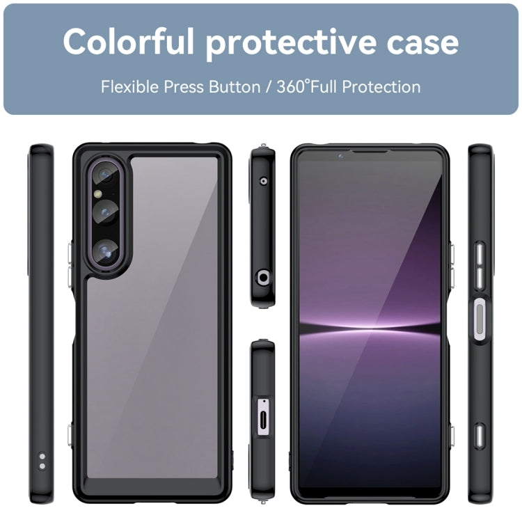 For Sony Xperia 1 V Colorful Series Acrylic + TPU Phone Case