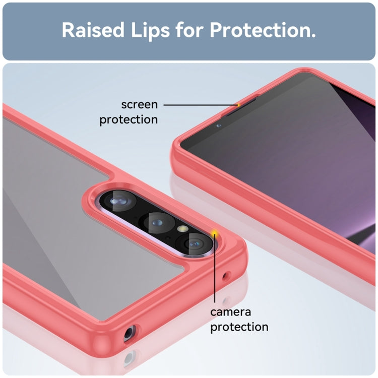 For Sony Xperia 1 V Colorful Series Acrylic + TPU Phone Case