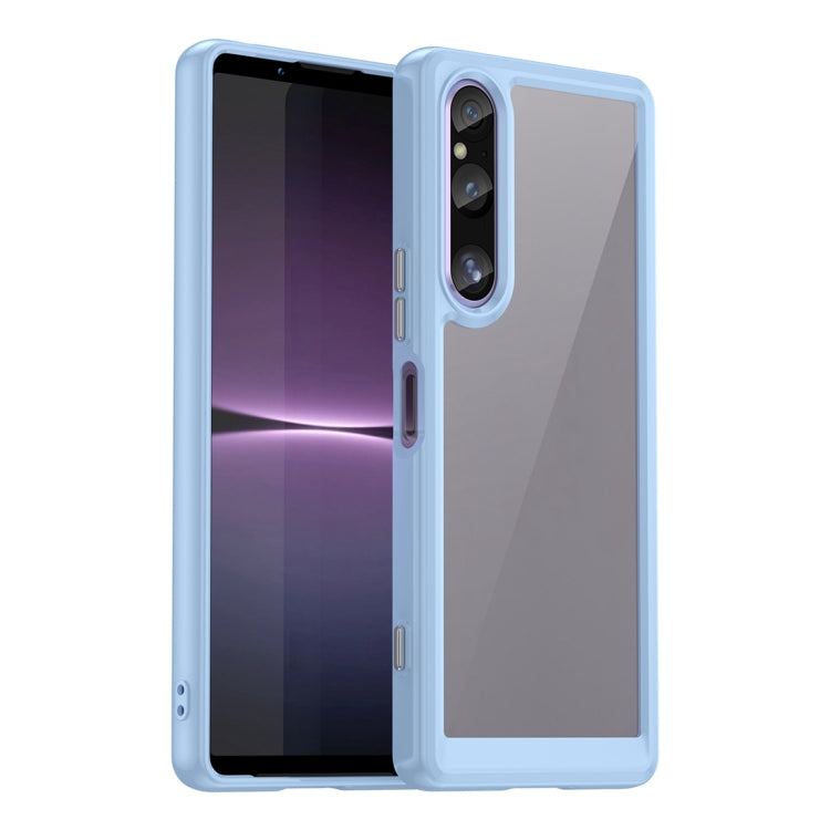 For Sony Xperia 1 V Colorful Series Acrylic + TPU Phone Case
