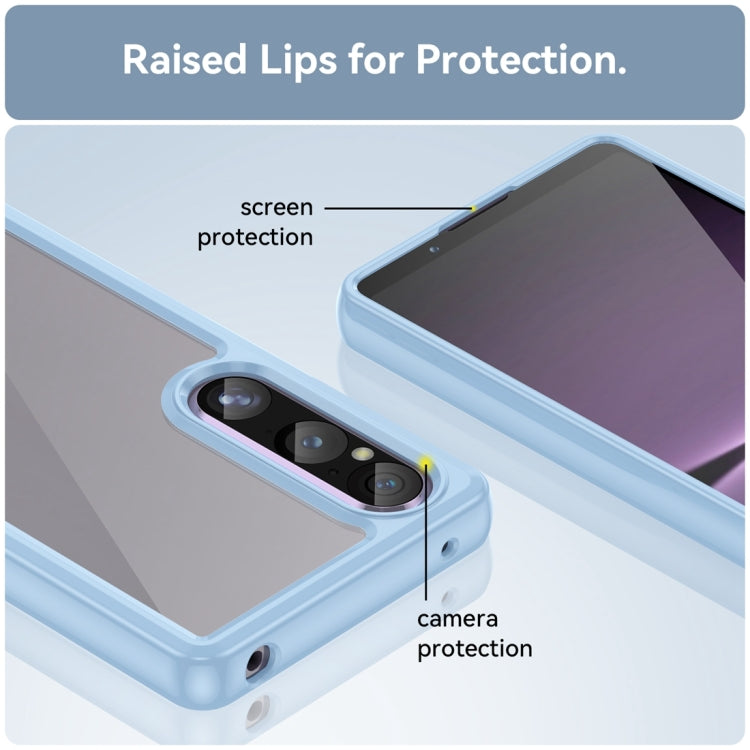 For Sony Xperia 1 V Colorful Series Acrylic + TPU Phone Case