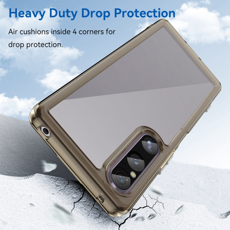 For Sony Xperia 1 V Colorful Series Acrylic + TPU Phone Case