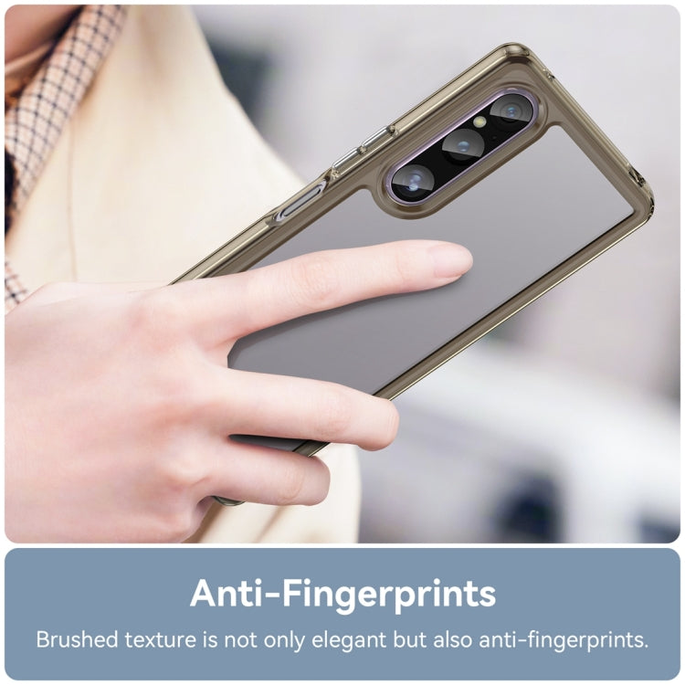 For Sony Xperia 1 V Colorful Series Acrylic + TPU Phone Case