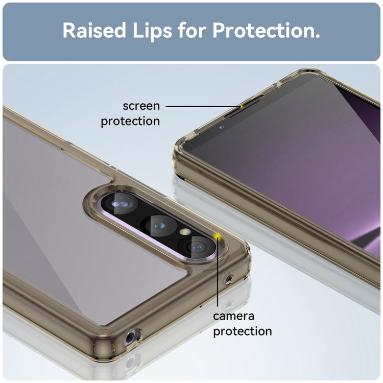 For Sony Xperia 1 V Colorful Series Acrylic + TPU Phone Case