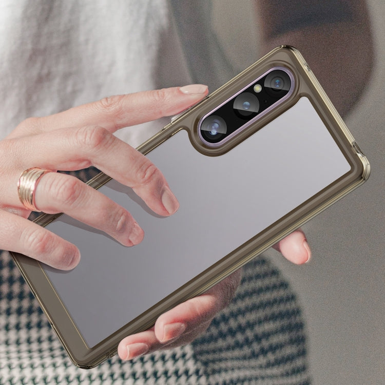 For Sony Xperia 1 V Colorful Series Acrylic + TPU Phone Case