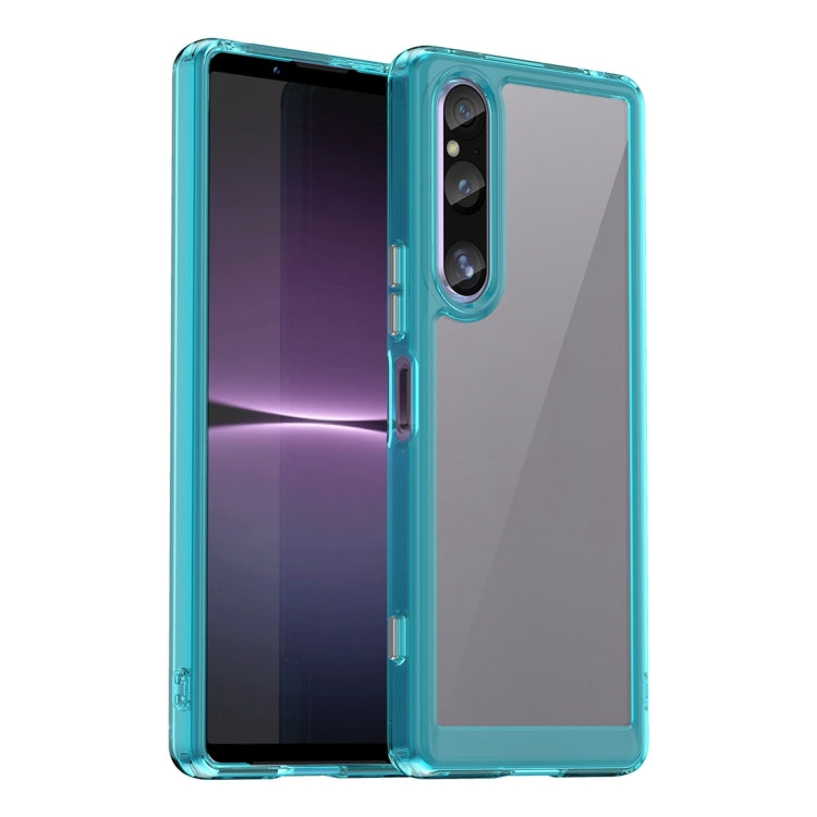 For Sony Xperia 1 V Colorful Series Acrylic + TPU Phone Case