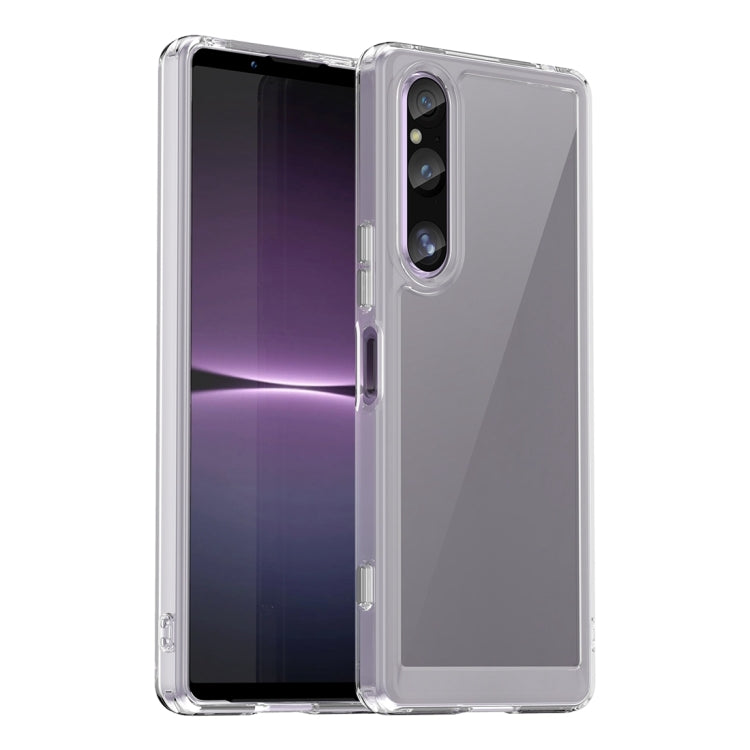 For Sony Xperia 1 V Colorful Series Acrylic + TPU Phone Case