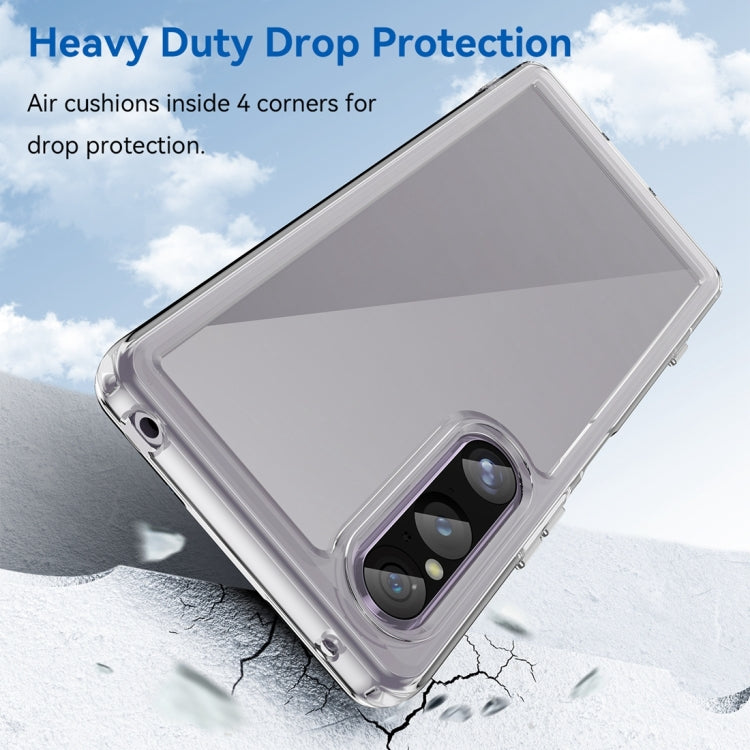 For Sony Xperia 1 V Colorful Series Acrylic + TPU Phone Case