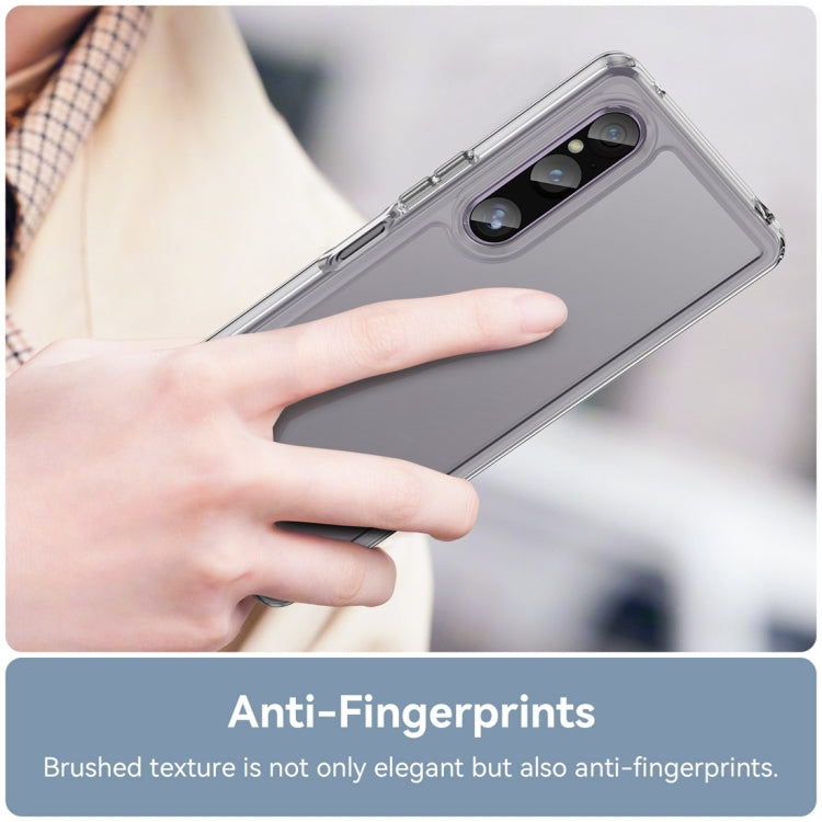 For Sony Xperia 1 V Colorful Series Acrylic + TPU Phone Case