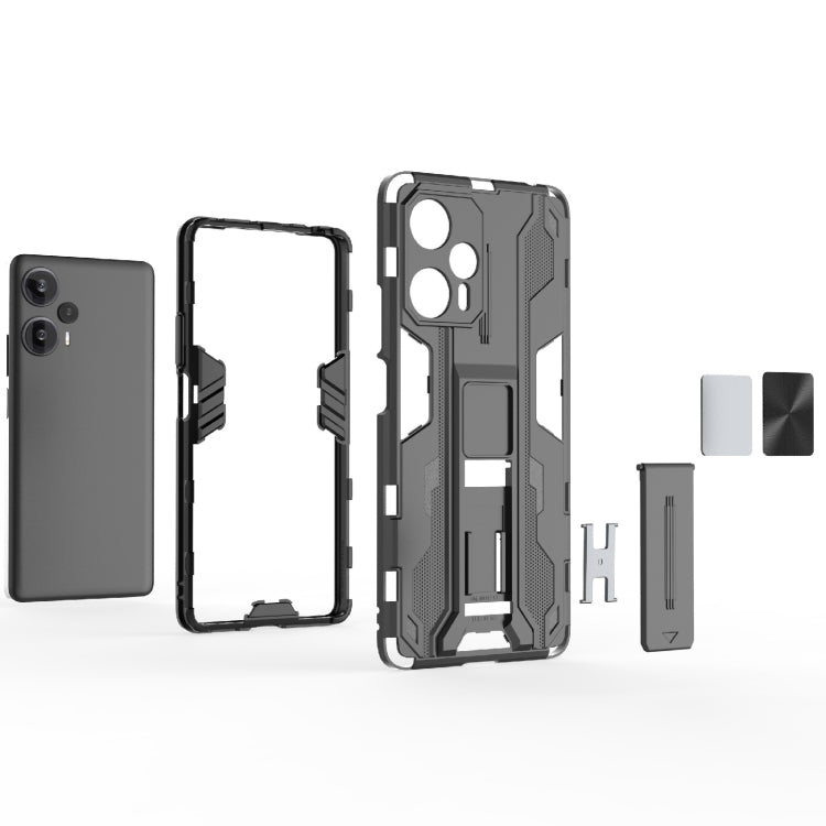 For Xiaomi Redmi Note 12 Turbo Supersonic PC + TPU Shock-proof Protective Phone Case