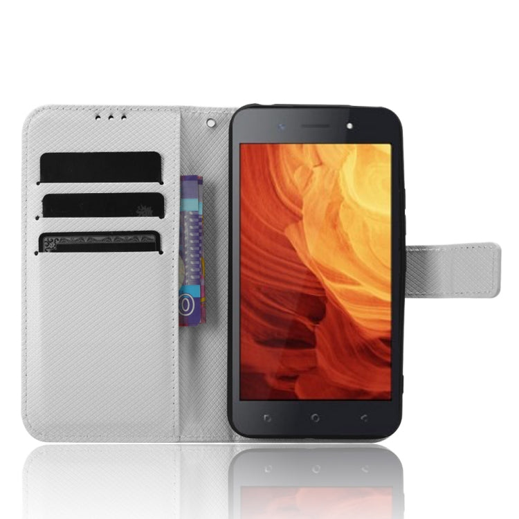 For Itel A18 Diamond Texture Leather Phone Case