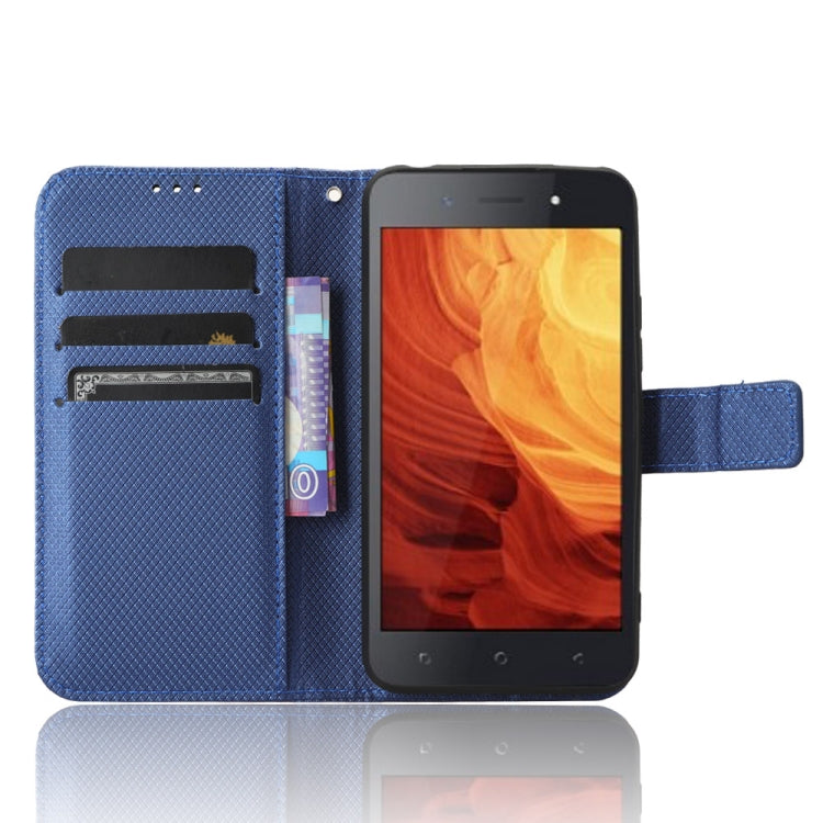 For Itel A18 Diamond Texture Leather Phone Case