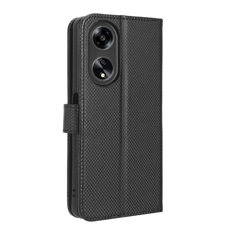 For OPPO A1 5G Diamond Texture Leather Phone Case