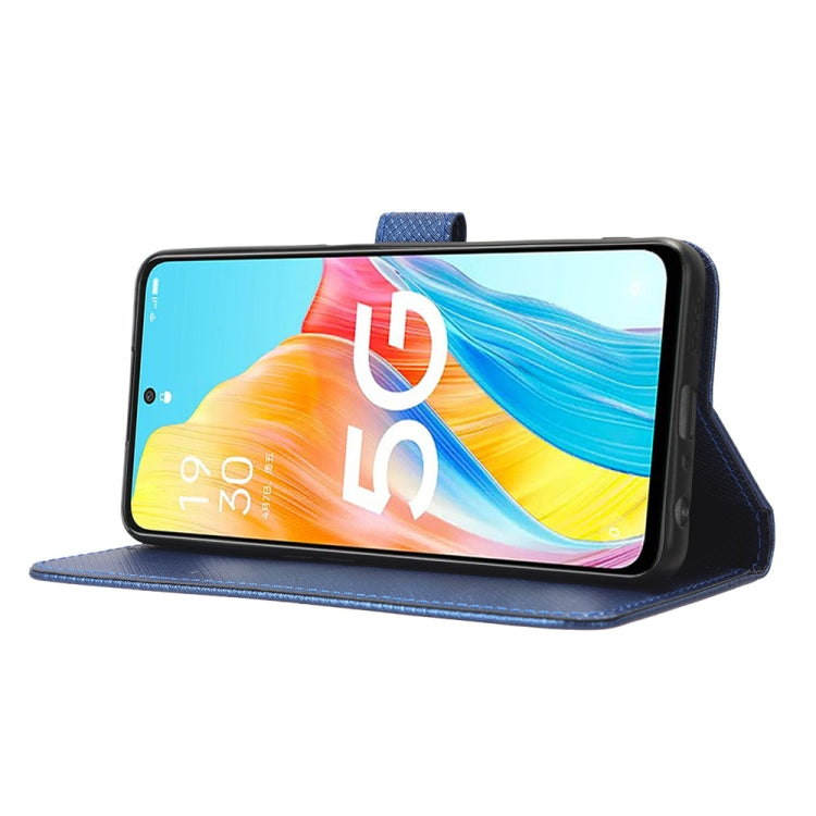 For OPPO A1 5G Diamond Texture Leather Phone Case