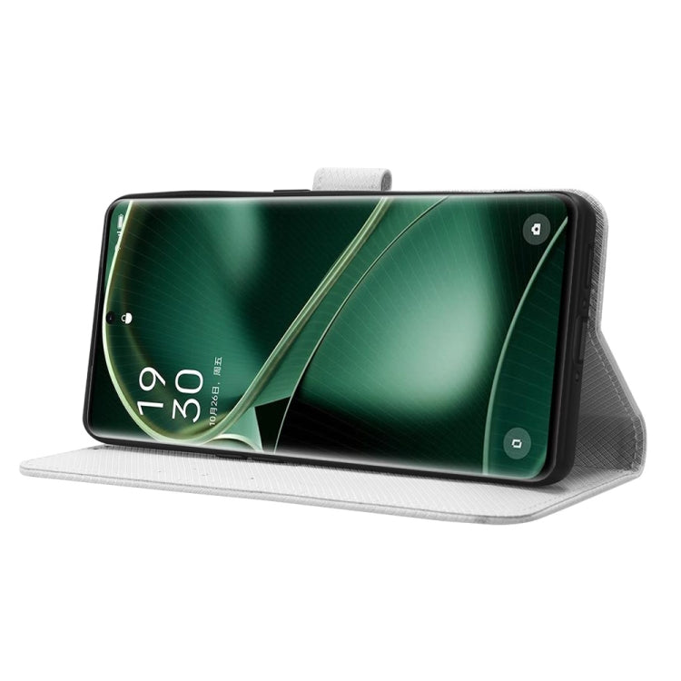 For OPPO Find X6 Diamond Texture Leather Phone Case