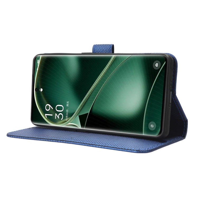 For OPPO Find X6 Diamond Texture Leather Phone Case