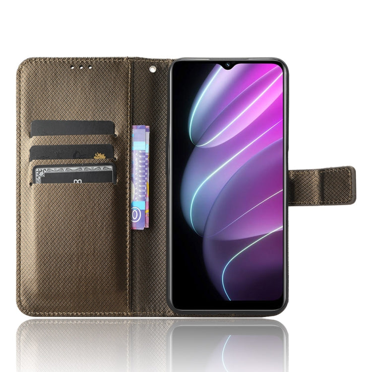 For Realme V30 / V30t 5G Diamond Texture Leather Phone Case