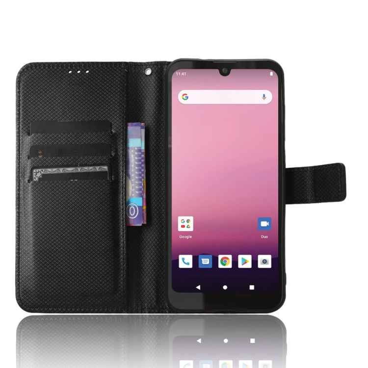 For Orbic Q10 4G Diamond Texture Leather Phone Case