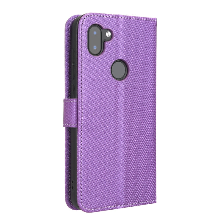 For Orbic Q10 4G Diamond Texture Leather Phone Case