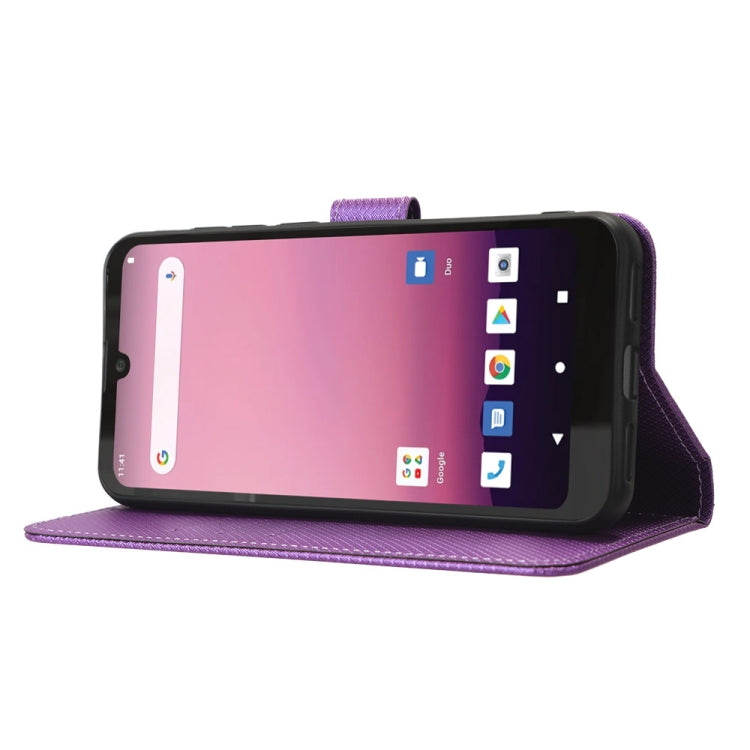 For Orbic Q10 4G Diamond Texture Leather Phone Case