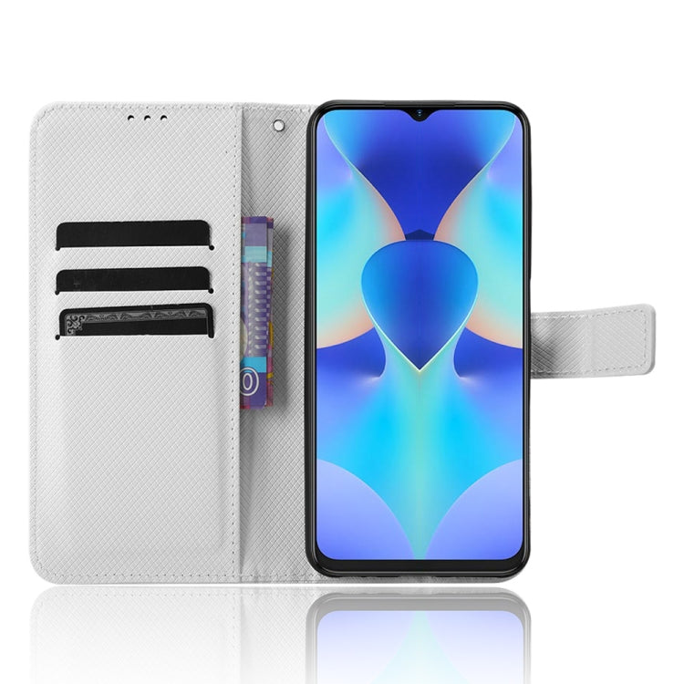 For Tecno Spark 10 4G Diamond Texture Leather Phone Case