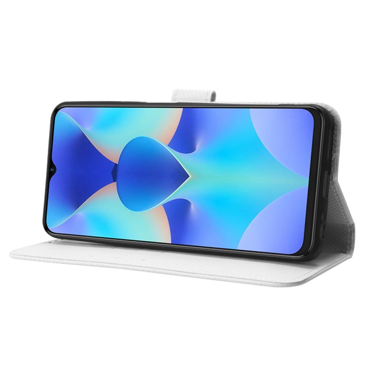 For Tecno Spark 10 4G Diamond Texture Leather Phone Case