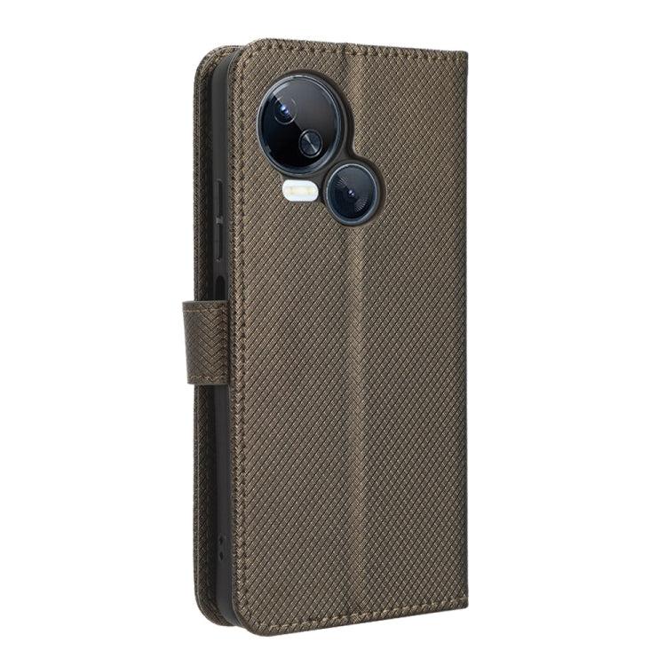 For Tecno Spark 10 5G Diamond Texture Leather Phone Case