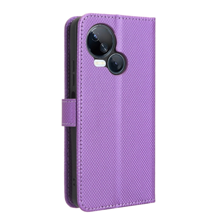 For Tecno Spark 10 5G Diamond Texture Leather Phone Case