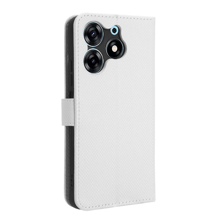 For Tecno Spark 10 Pro / K17 Diamond Texture Leather Phone Case
