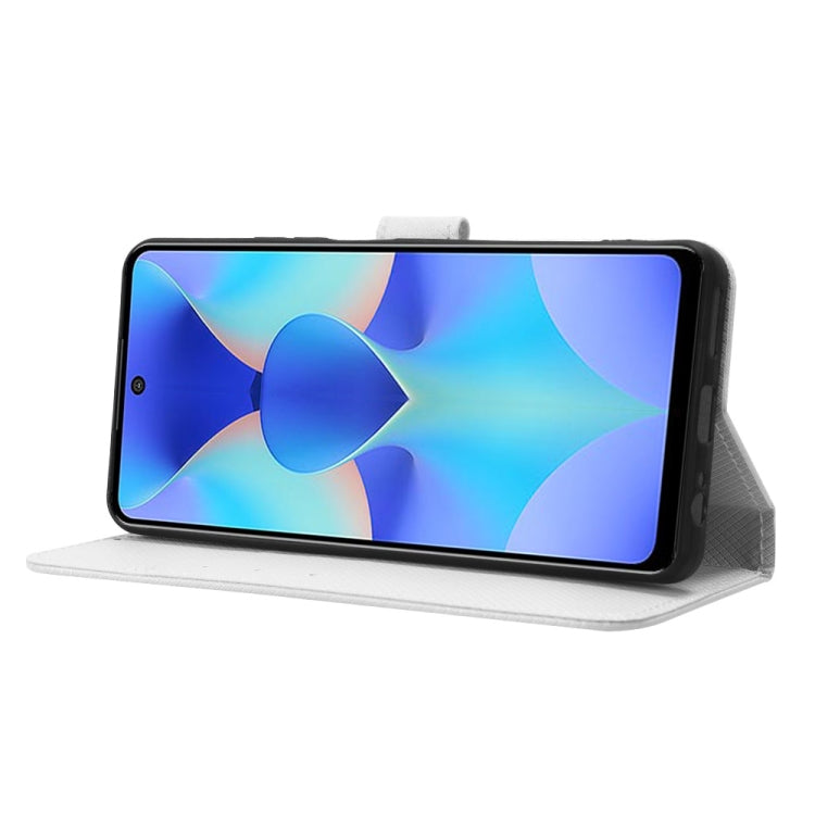 For Tecno Spark 10 Pro / K17 Diamond Texture Leather Phone Case