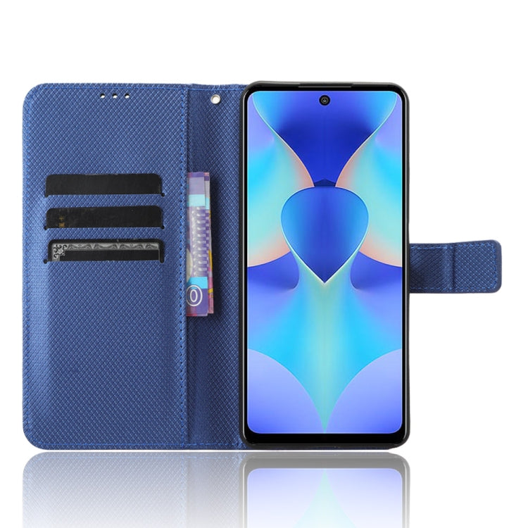 For Tecno Spark 10 Pro / K17 Diamond Texture Leather Phone Case