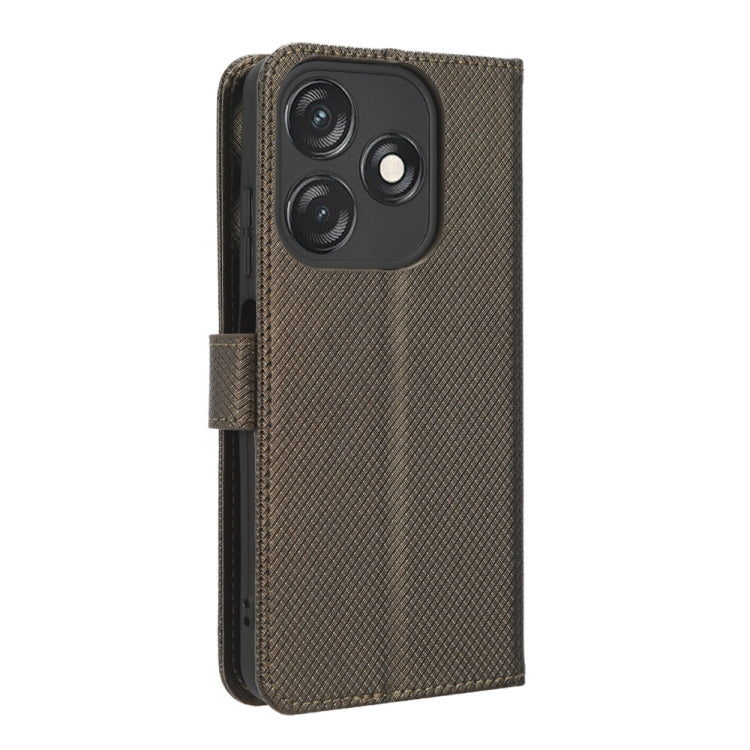 For Tecno Spark 10C Diamond Texture Leather Phone Case