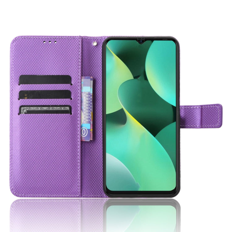 For Tecno Spark 10C Diamond Texture Leather Phone Case