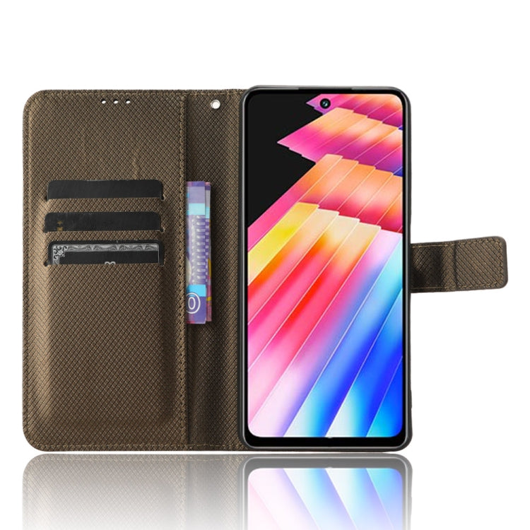 For Infinix Hot 30 Play Diamond Texture Leather Phone Case