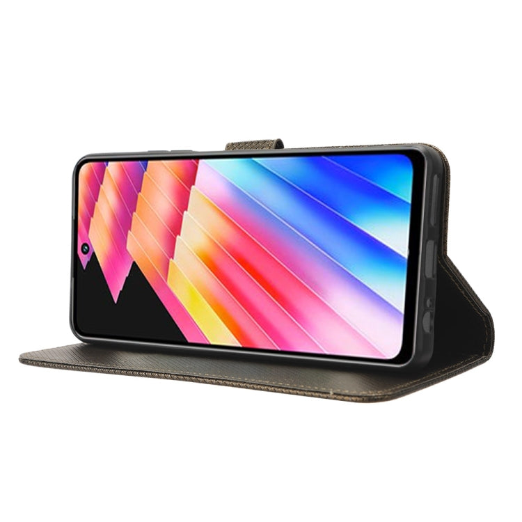 For Infinix Hot 30 Play Diamond Texture Leather Phone Case