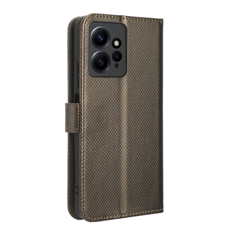 For Xiaomi Redmi Note 12 4G Global Diamond Texture Leather Phone Case