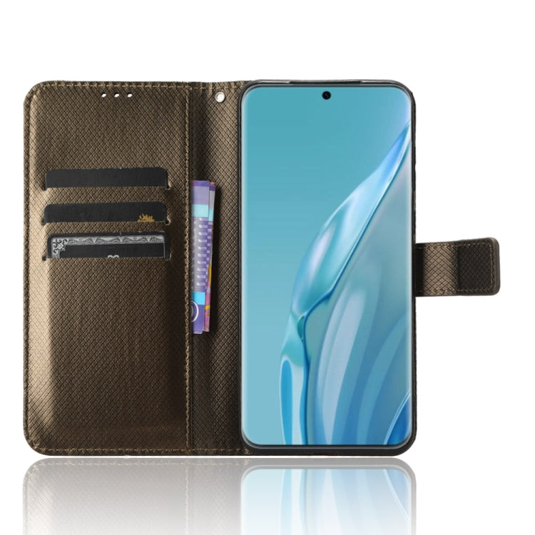 For Huawei P60 Art Diamond Texture Leather Phone Case