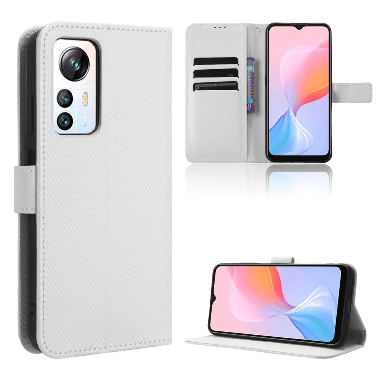 For Blackview A85 Diamond Texture Leather Phone Case