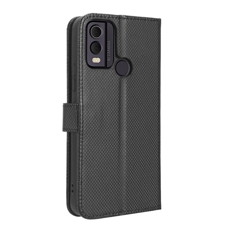For Nokia C22 Diamond Texture Leather Phone Case